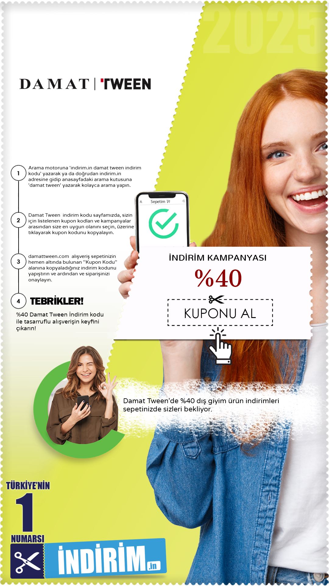 Damat Tween %40 İndirimler