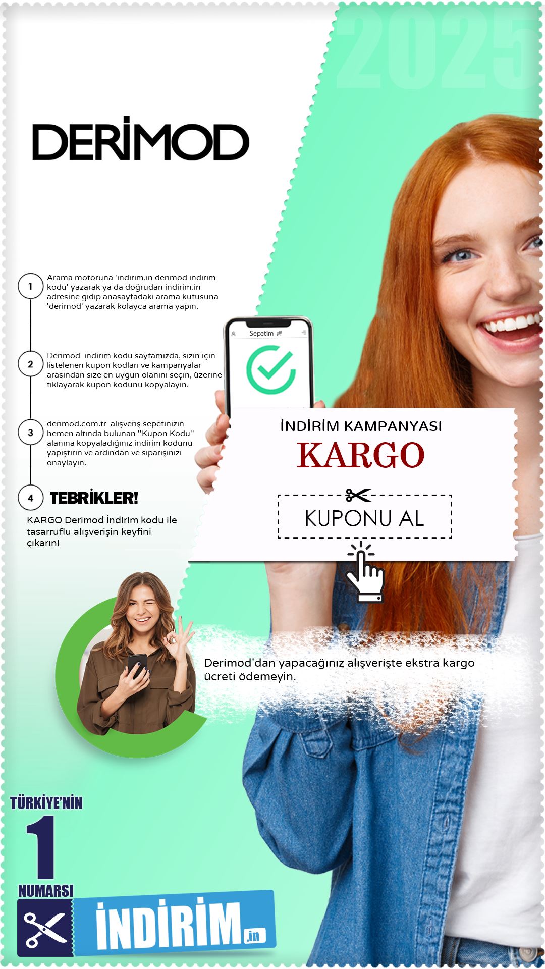 Derimod Kargo Bedava Fırsatı