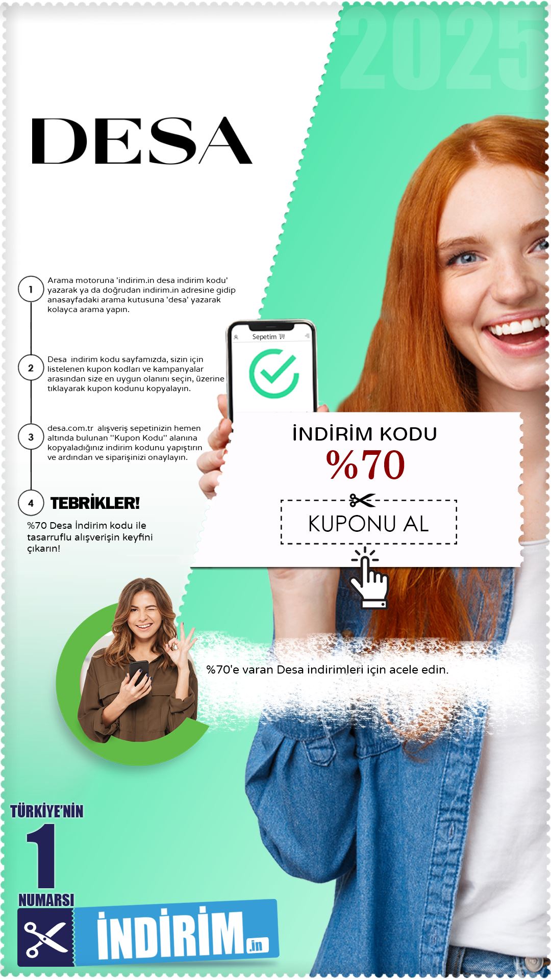 Desa %70 İndirim Fırsatı