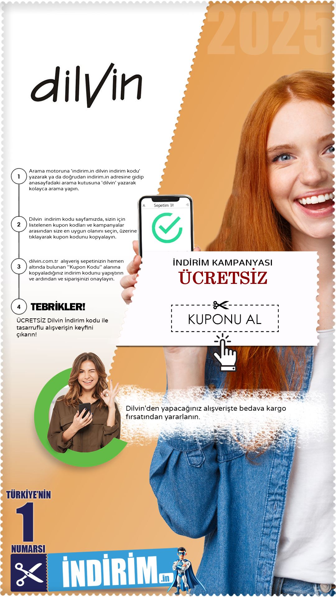 Dilvin Ücretsiz Kargo Kampanyası