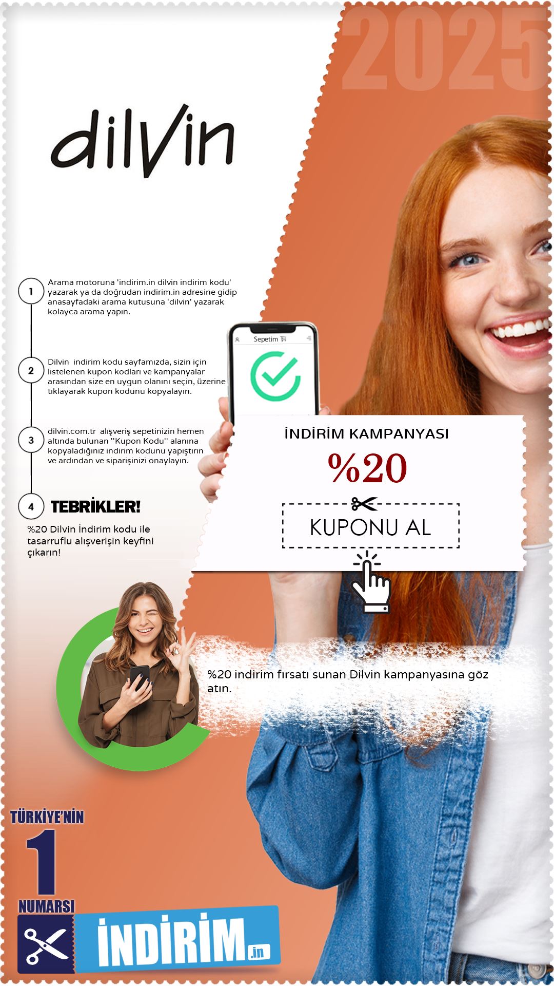 Dilvin %20 İndirim Kampanyası