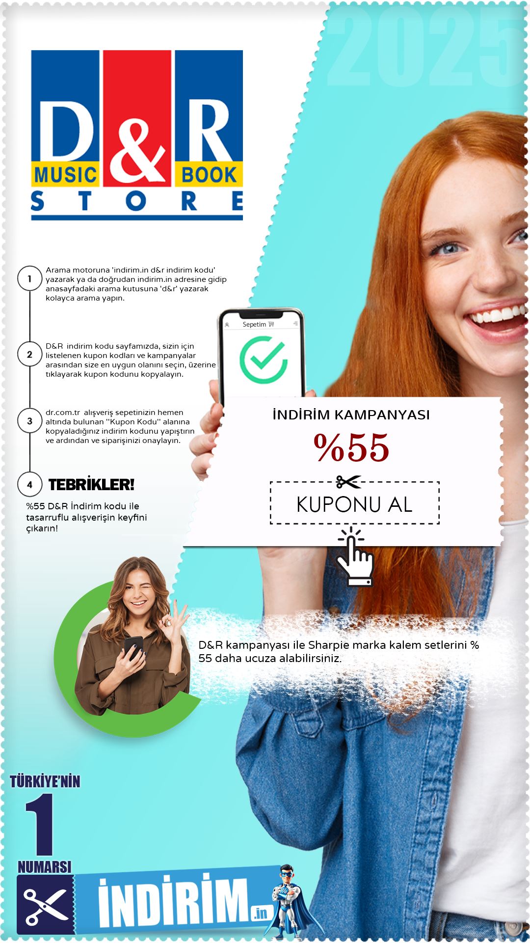 D&R %55 İndirim Fırsatı