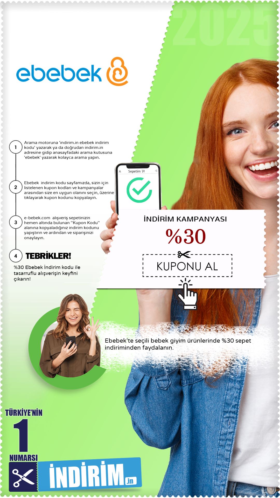 Ebebek %30 Bebek Giyim Kampanyası