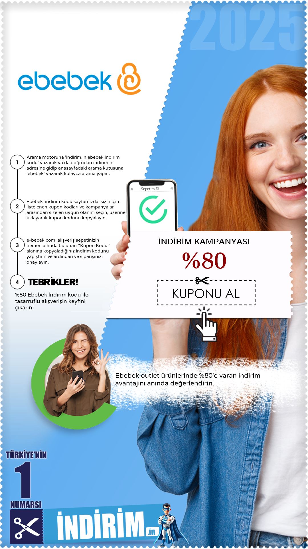 Ebebek %80 Outlet Fırsatı