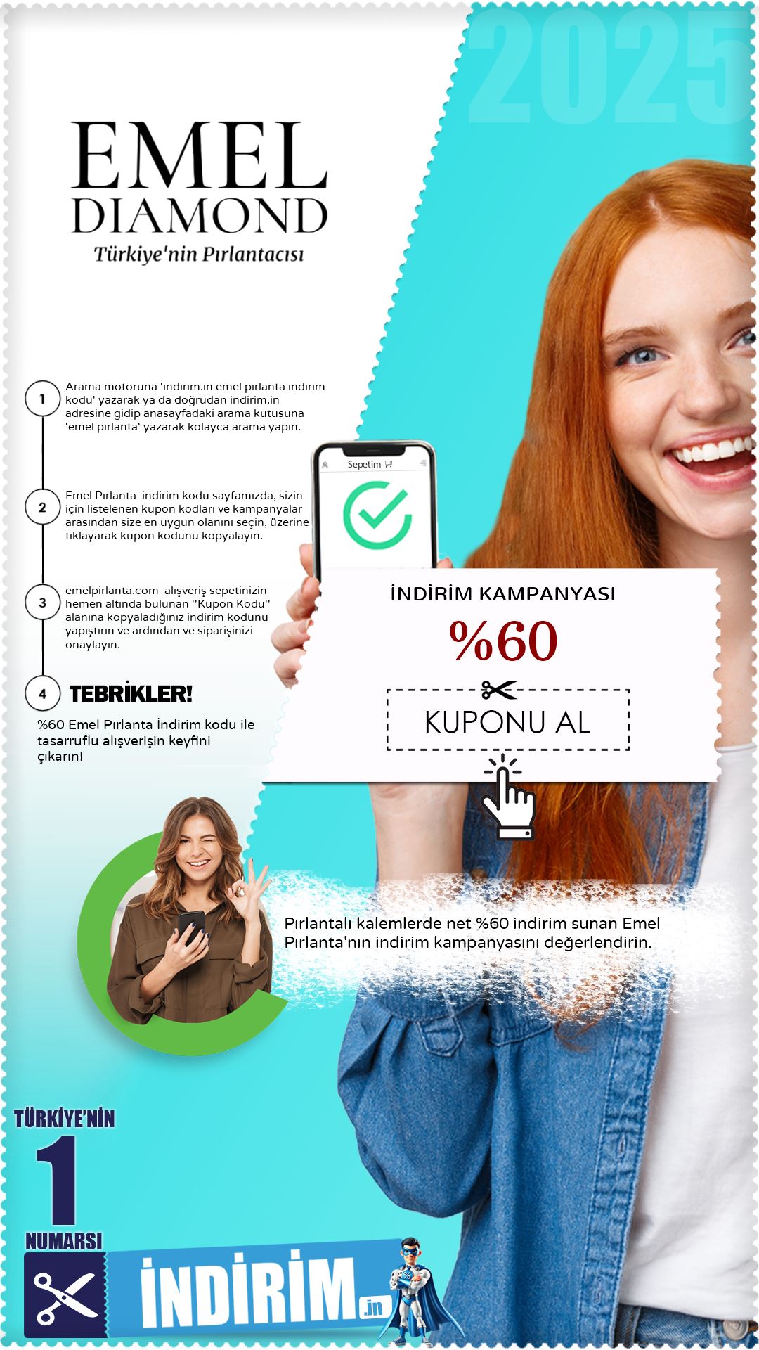 Emel Pırlanta net %60 Pırlantalı Kalem İndirim Fırsatı