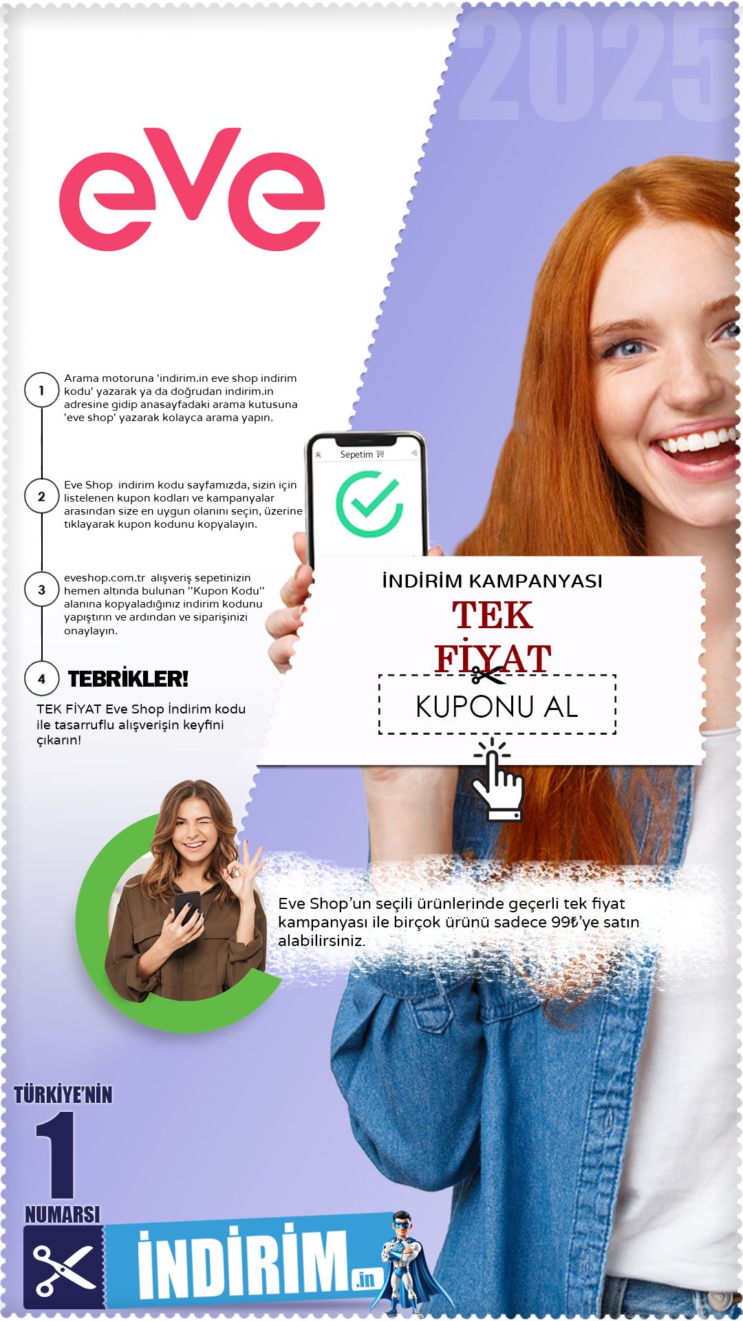 Eve Shop 99₺ Tek Fiyat Kampanyası