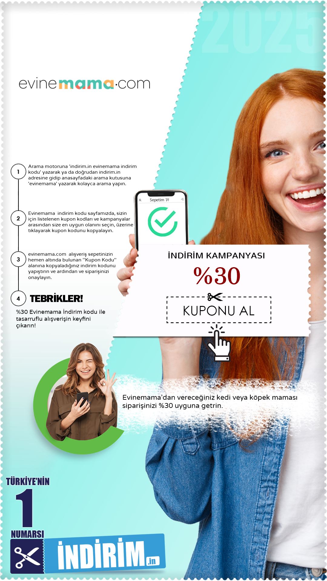 Evinemama %30 Mama İndirimi
