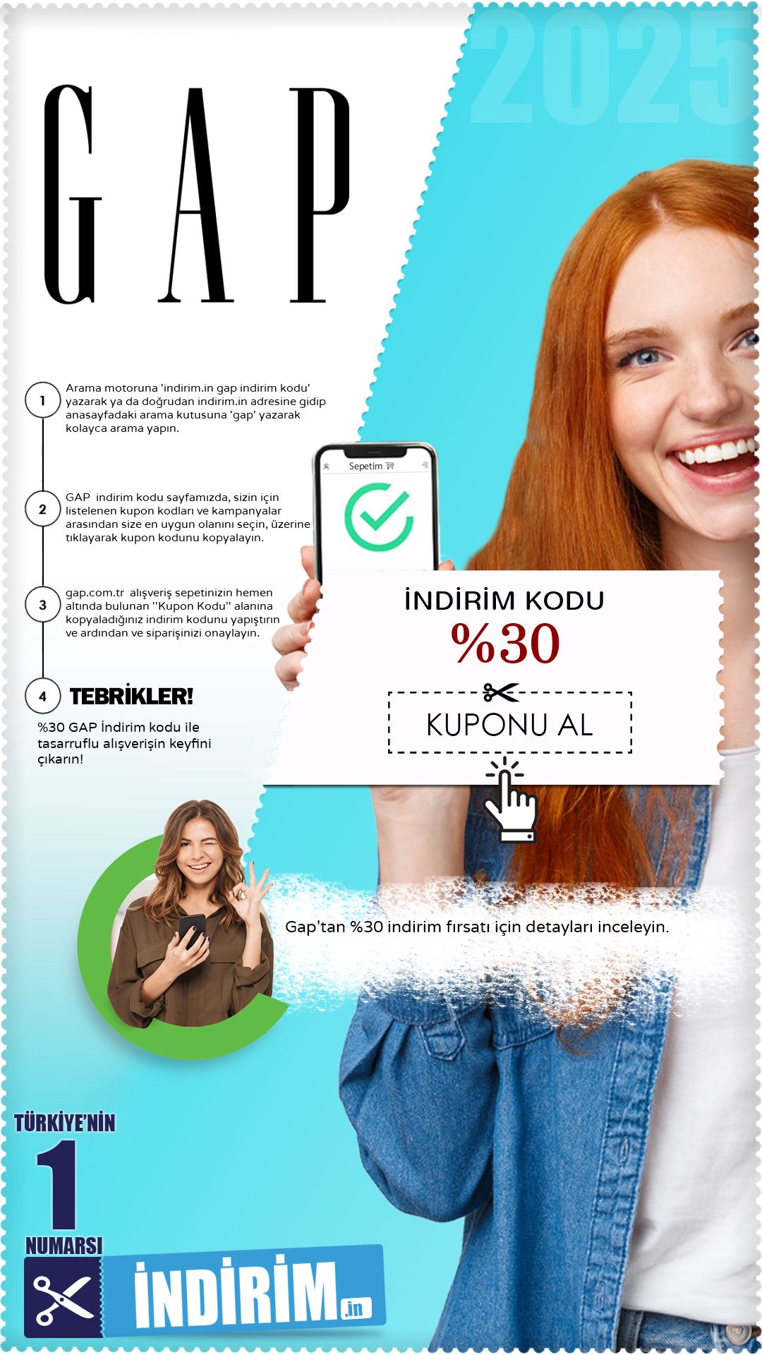 Gap %30 Kampanya Fırsatı