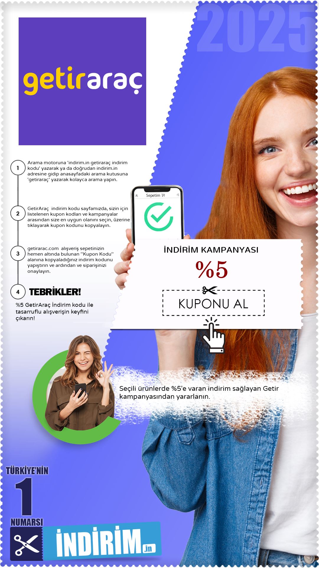 Getir %5'E Varan İndirim Fırsatı