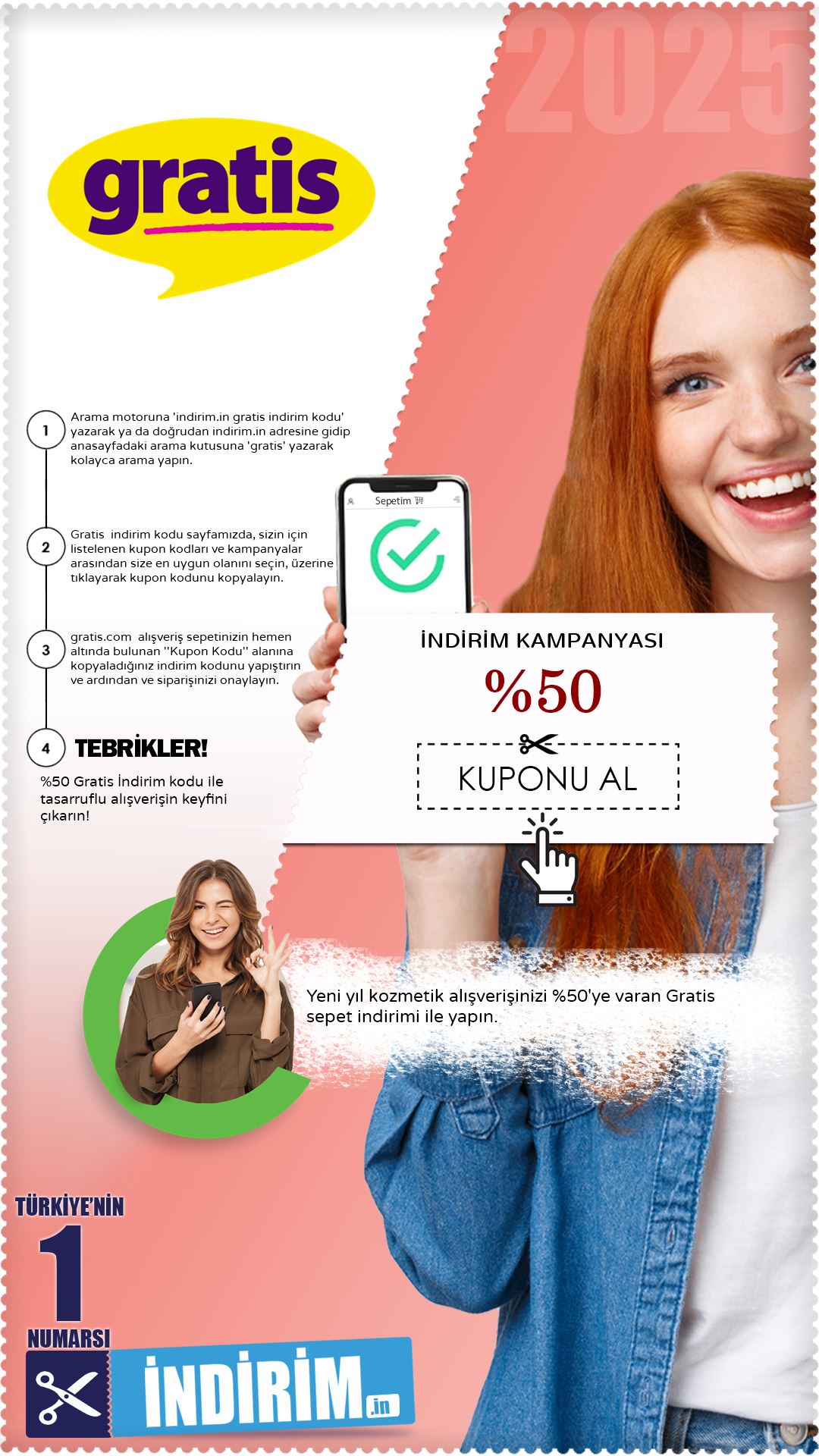 Gratis %50 Yeni Yıl Kampanyası