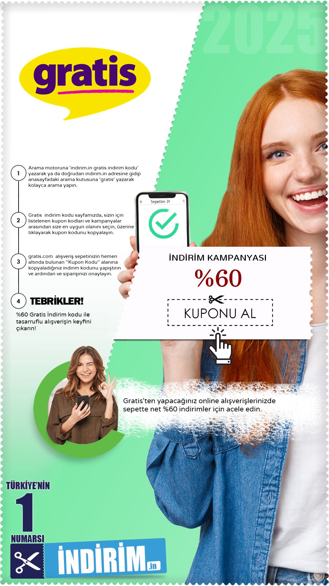 Gratis %60 İndirim Fırsatı