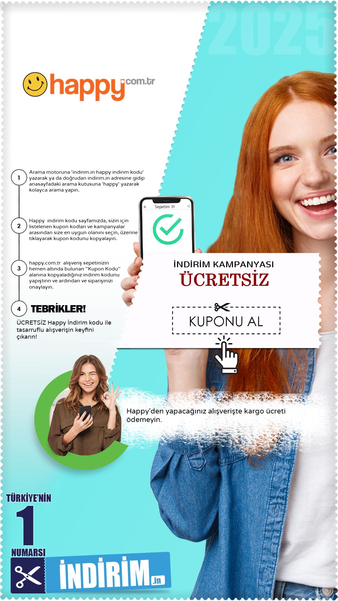 Happy Ücretsiz Kargo Kampanyası