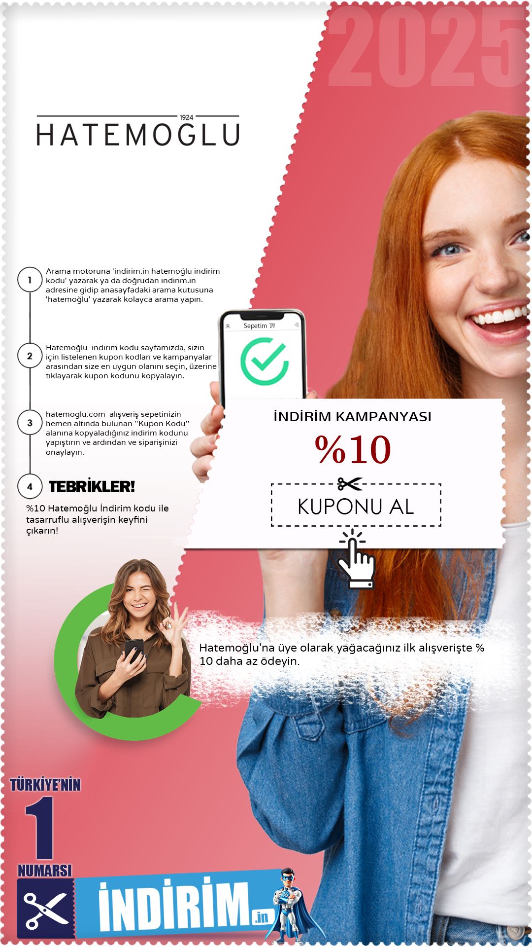 Hatemoğlu %10 Yeni Üye İndirim Kodu