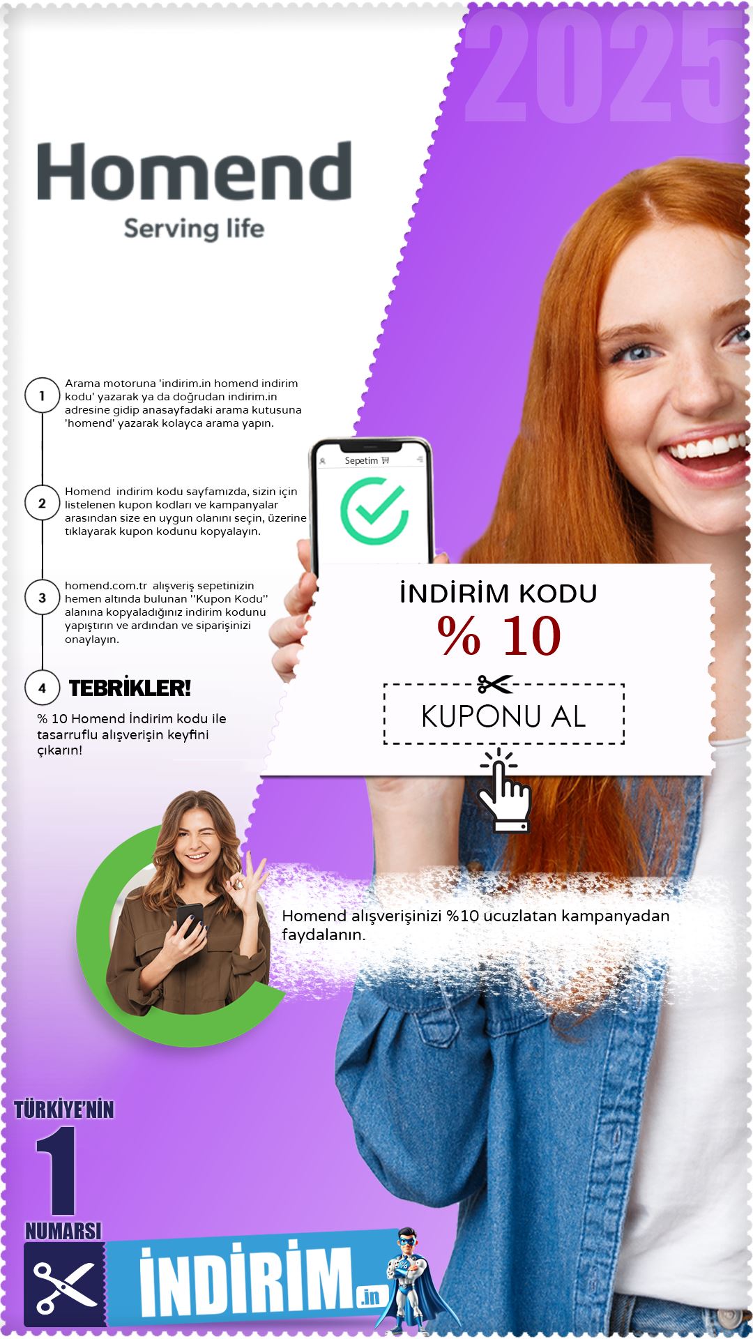 Homend %10 İndirim Kuponu