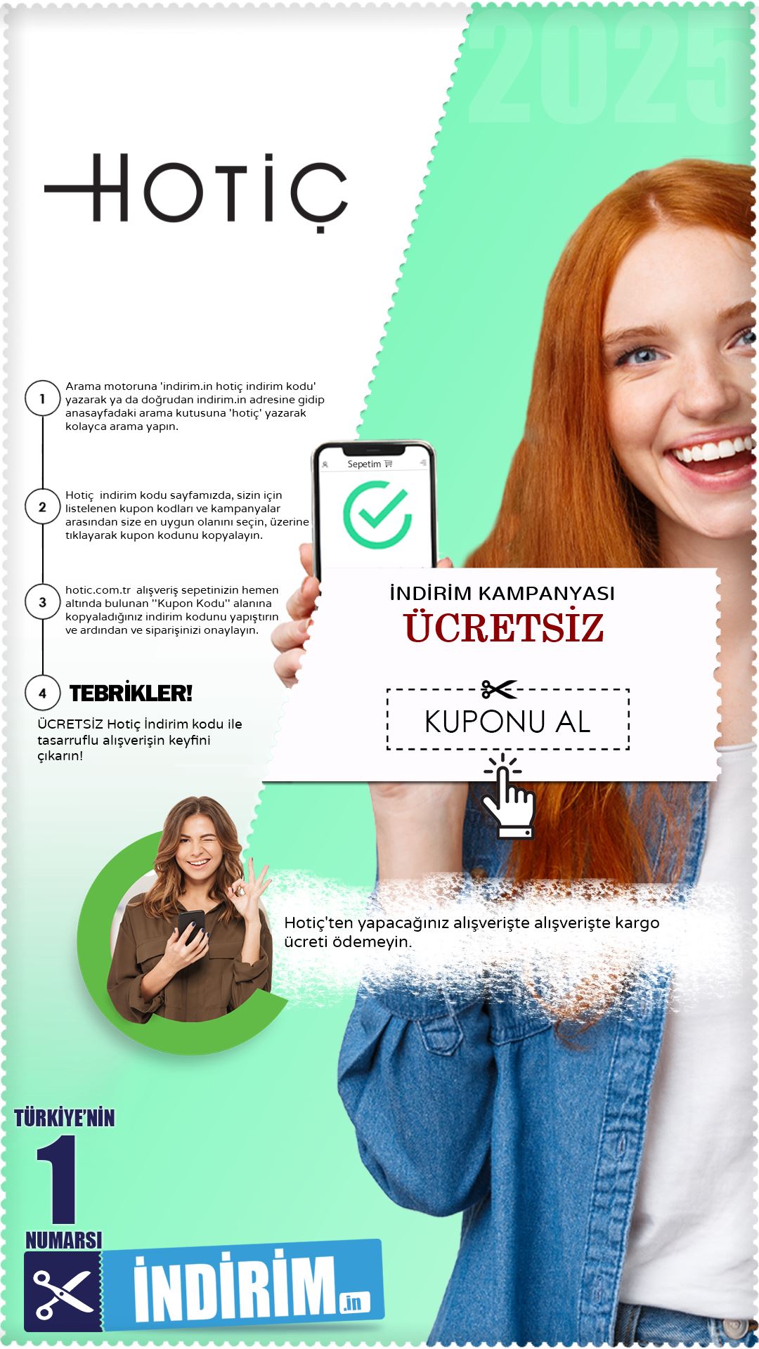Hotiç Ücretsiz Kargo Kampanyası