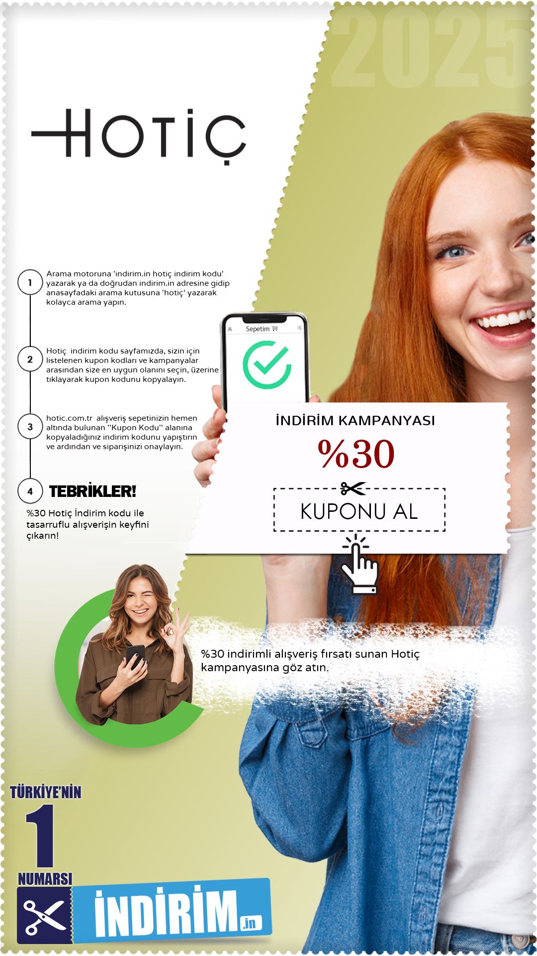 Hotiç %30 Ucuzluk Kampanyası