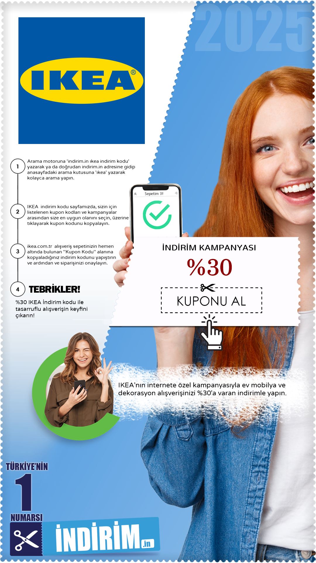 Ikea %30 İnternete Özel İndirim
