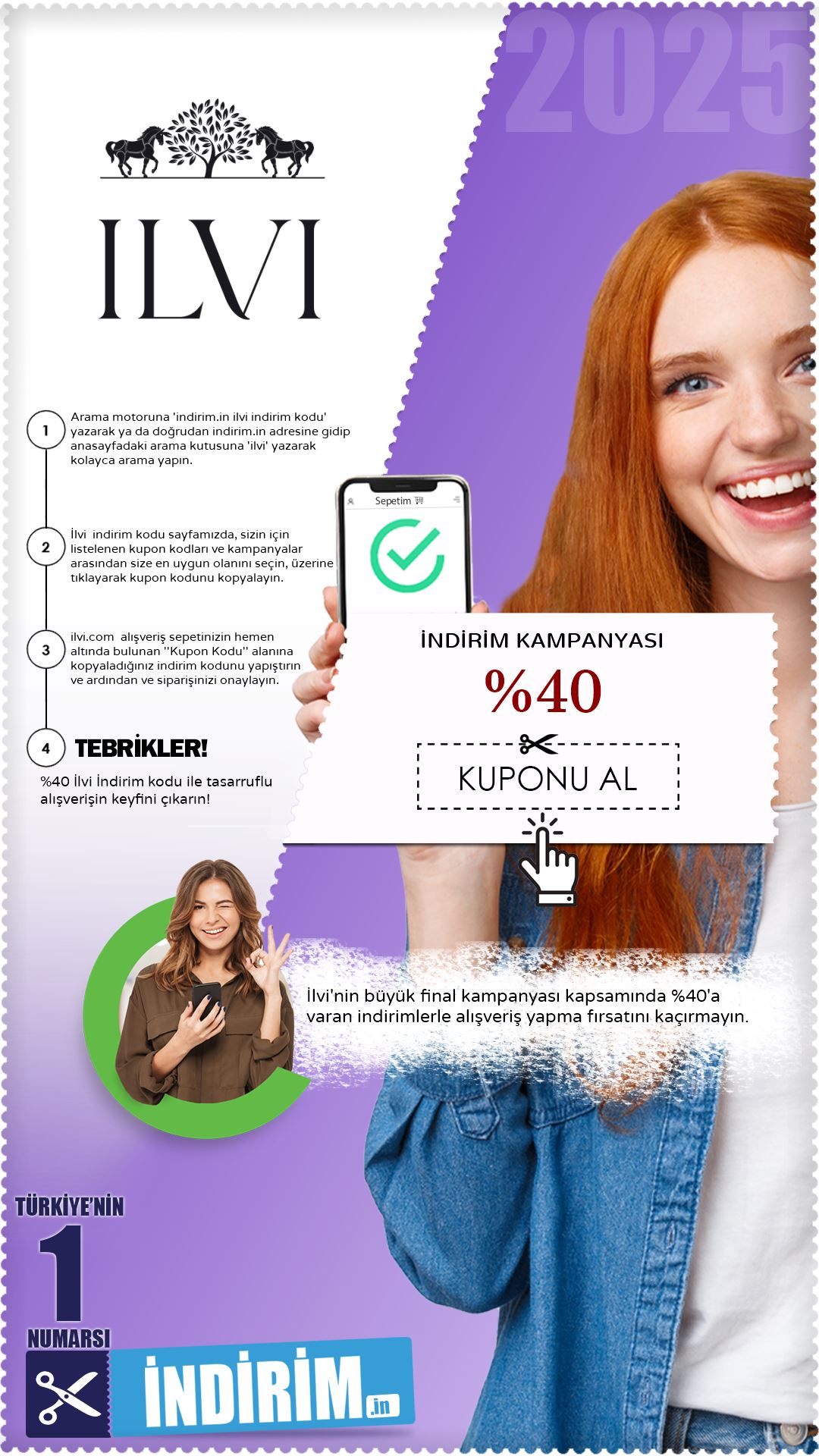 İlvi %40'A Varan İndirim Kampanyası