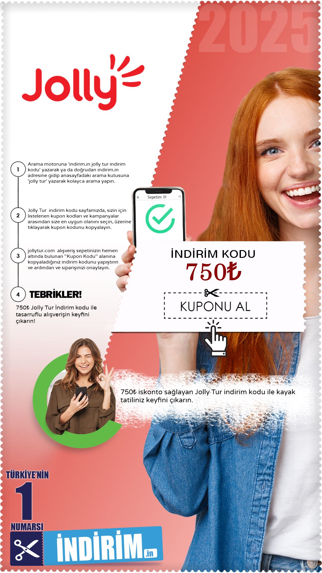 Jolly Tur 750₺ İndirim Kuponu