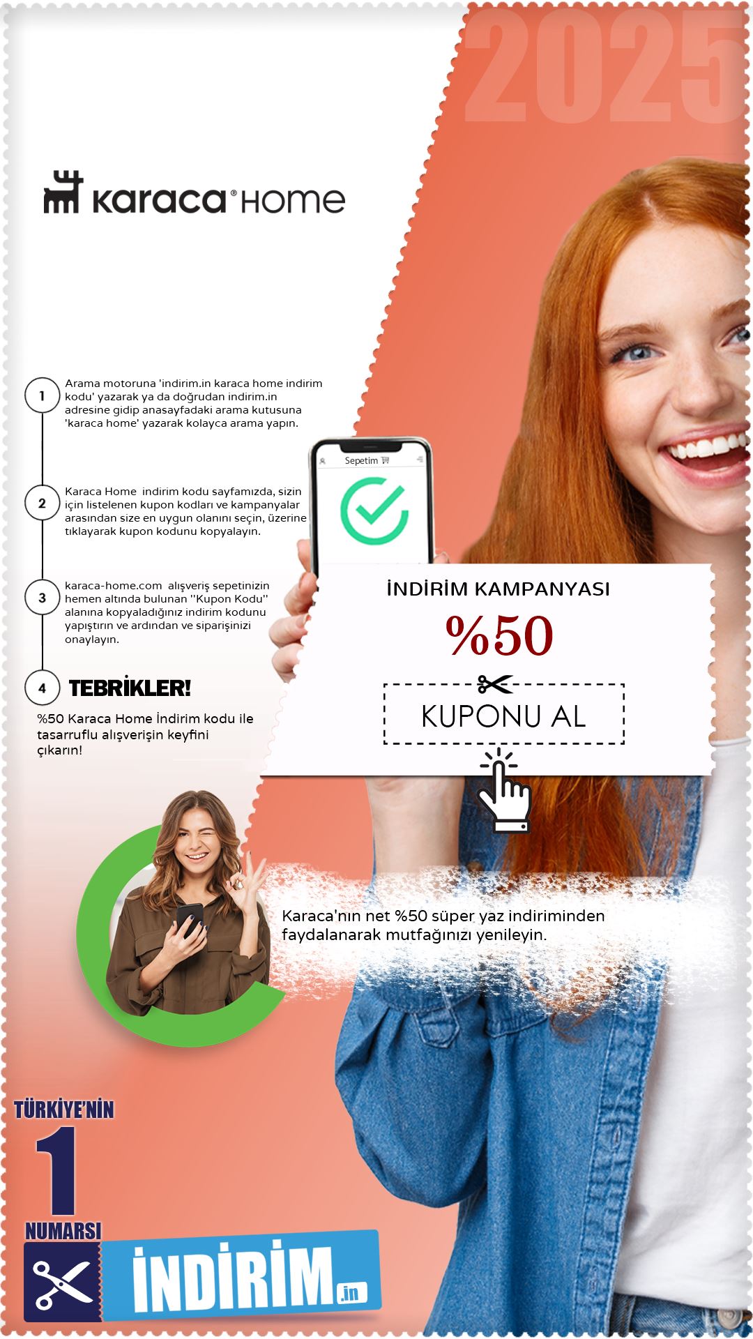Karaca %50 Erken Yaz Fırsatı