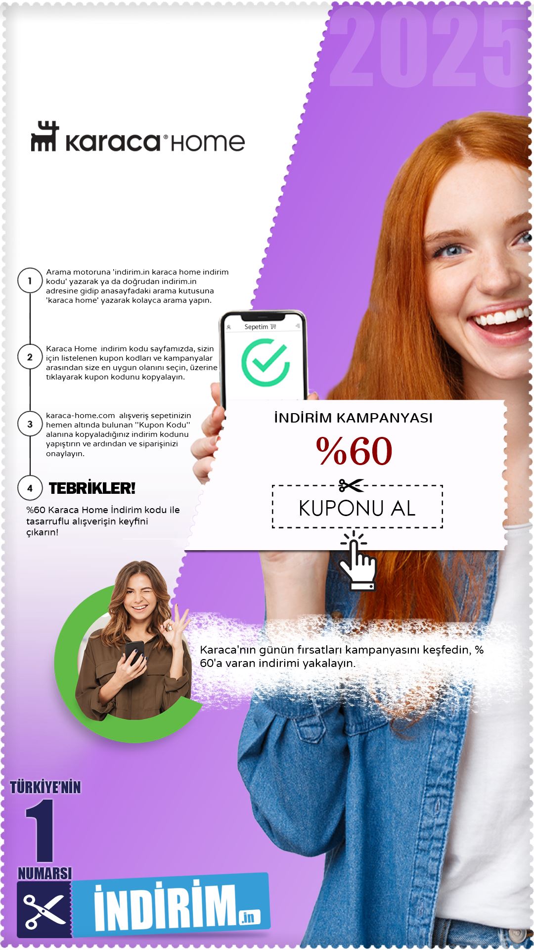 Karaca %60 Günün Fırsat İndirimi