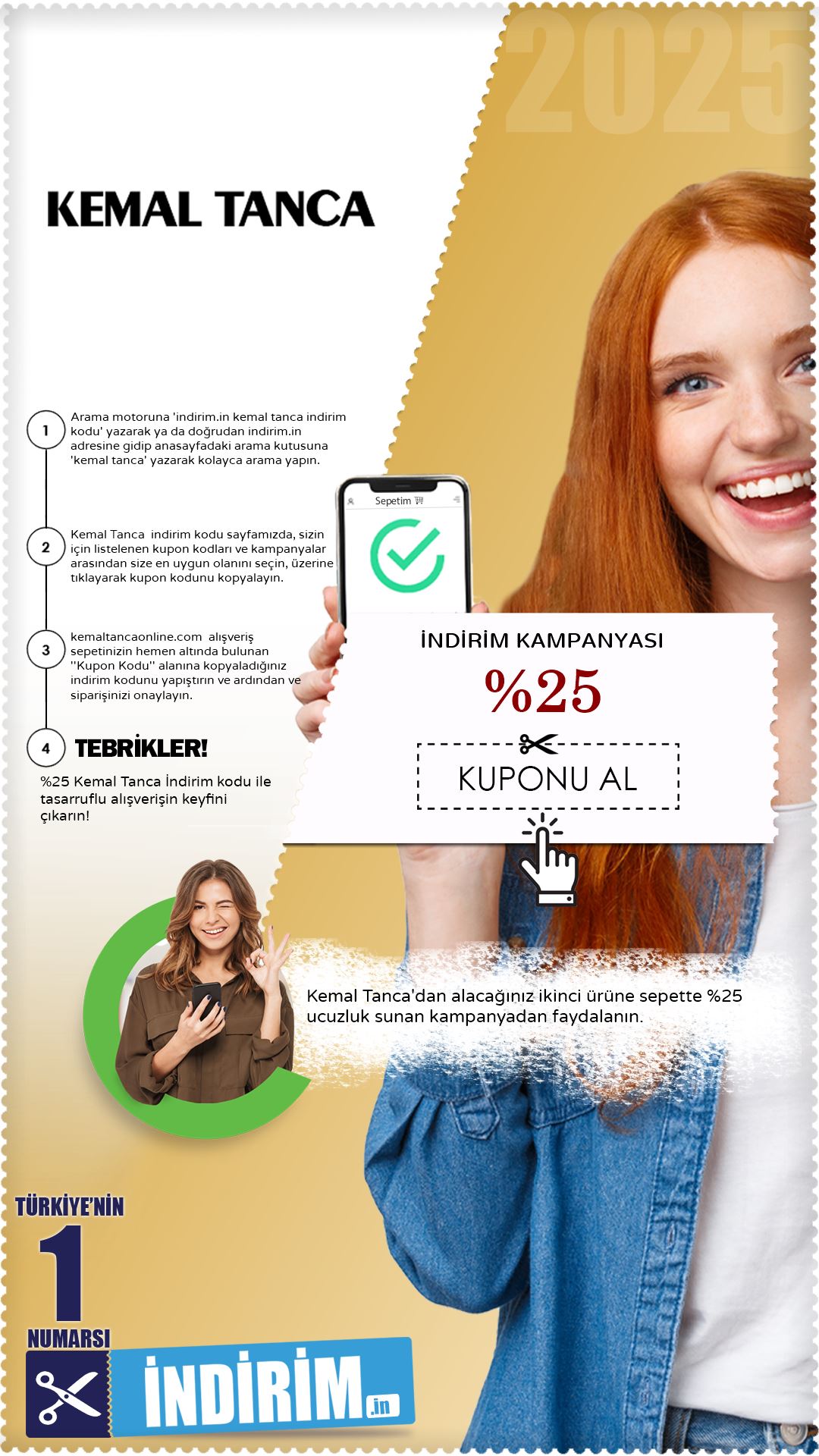 Kemal Tanca %25 Sepet İndirim Fırsatı