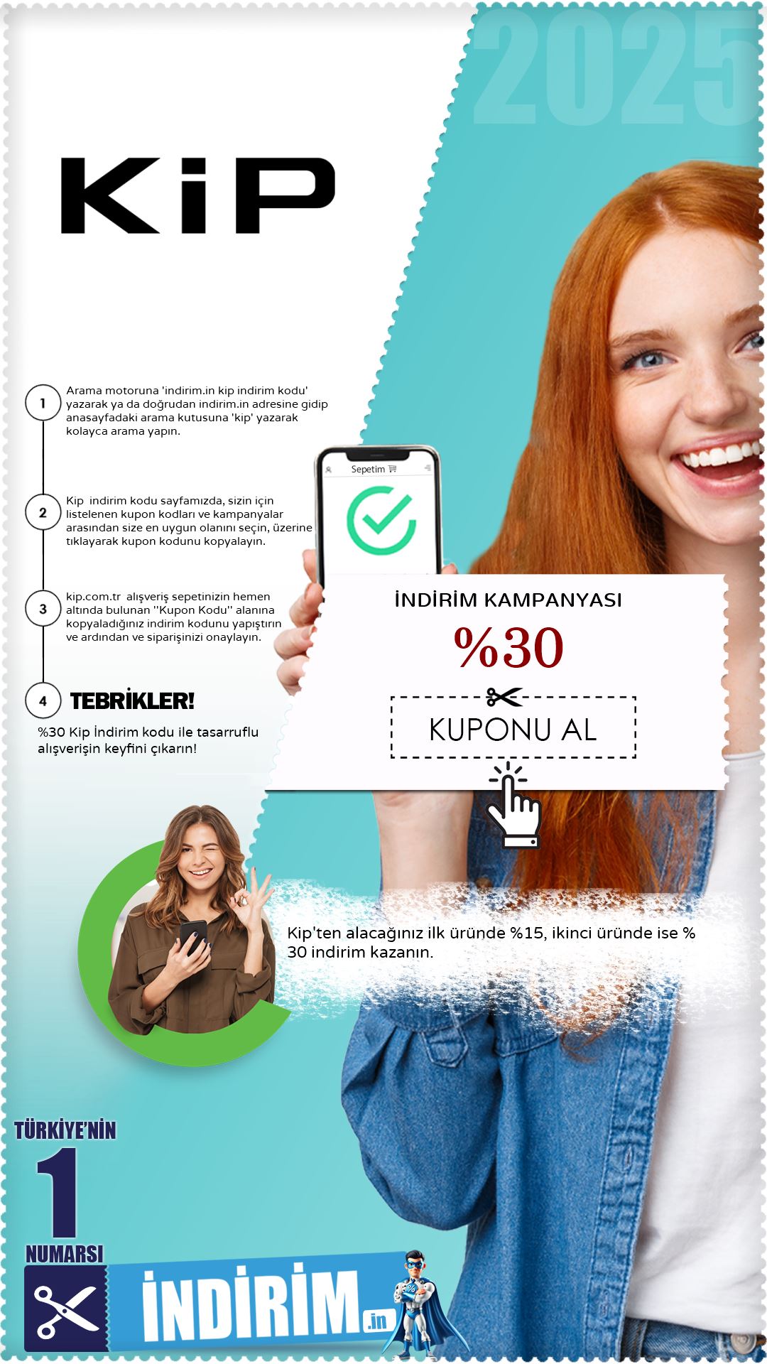 Kip %30 Yeni Sezon İndirim Fırsatı