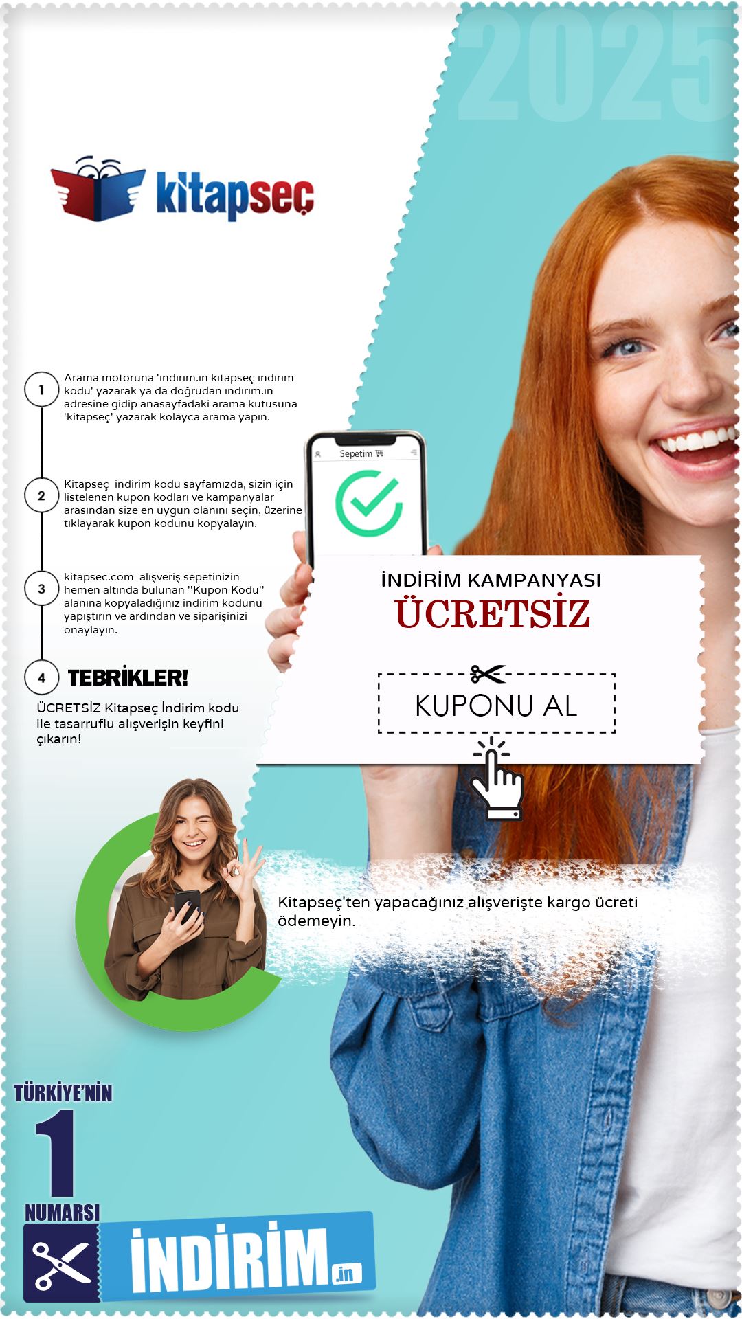 Kitapseç Ücretsiz Kargo Kampanyası