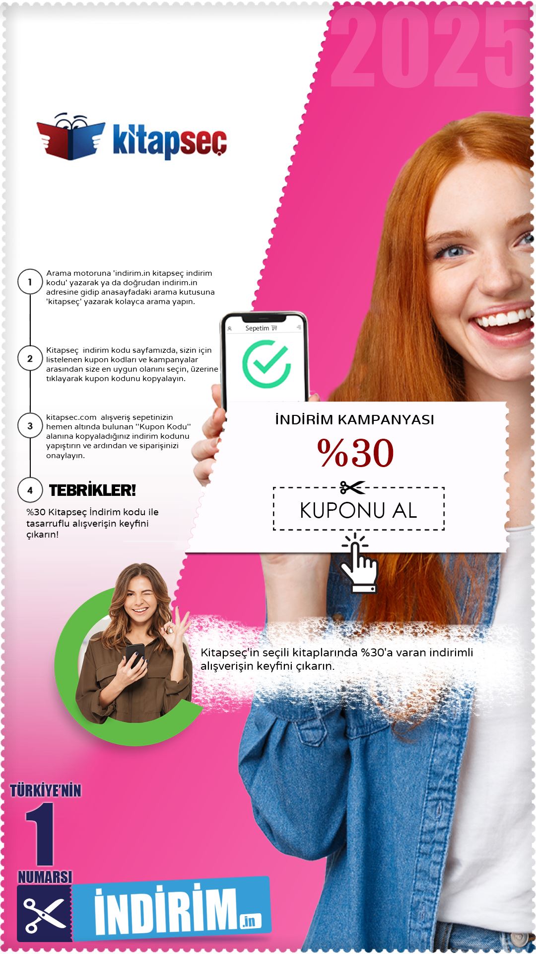 Kitapseç %30'A Varan İndirim Kampanyası