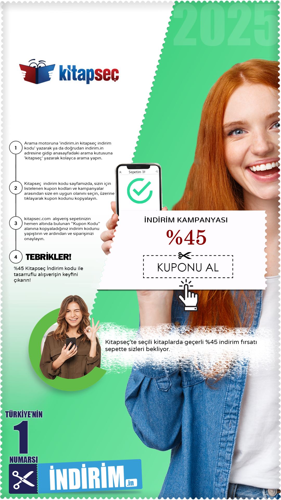 Kitapseç %45 İndirim Fırsatı