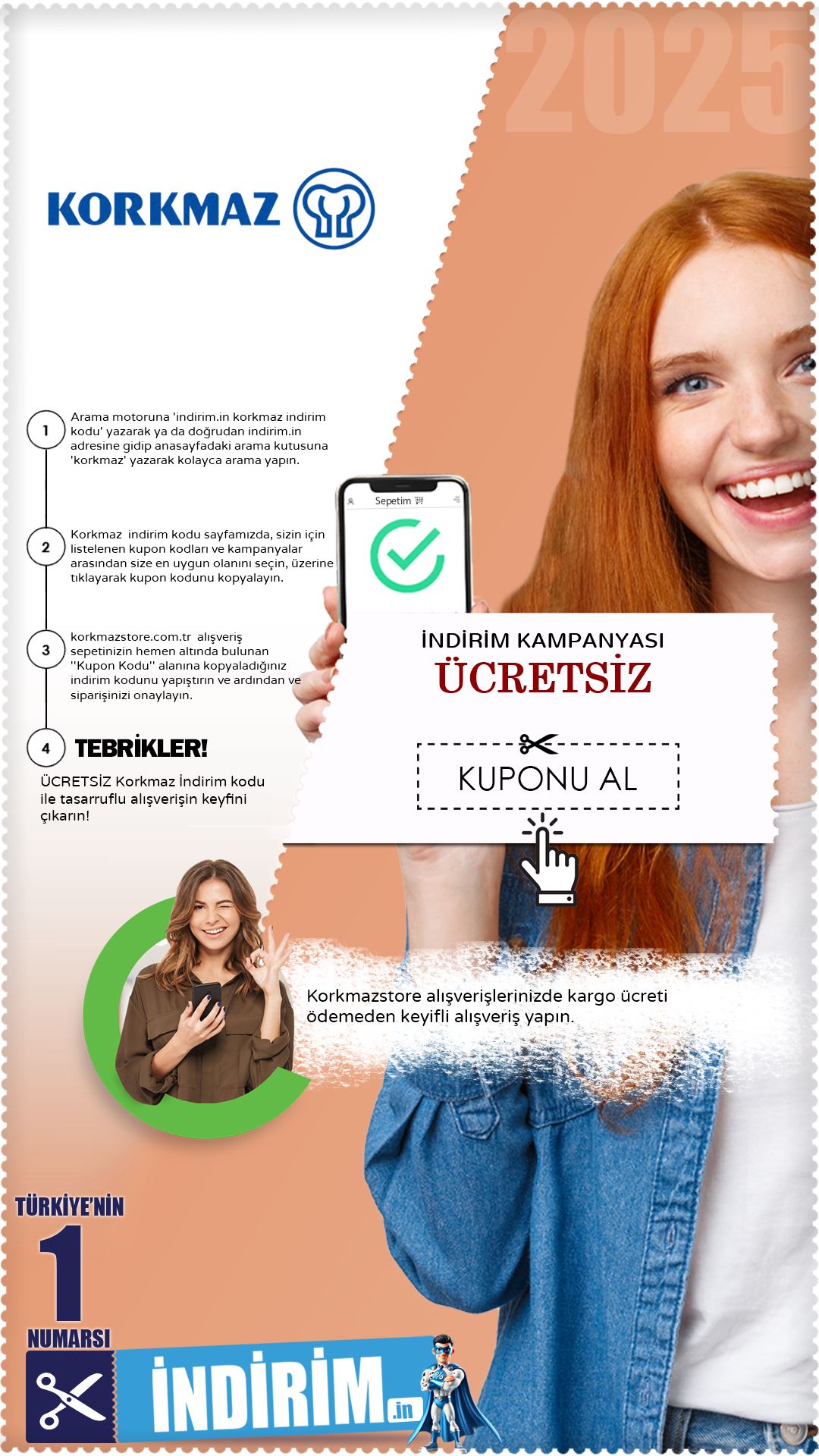 Korkmazstore Ücretsiz Kargo Kampanyası