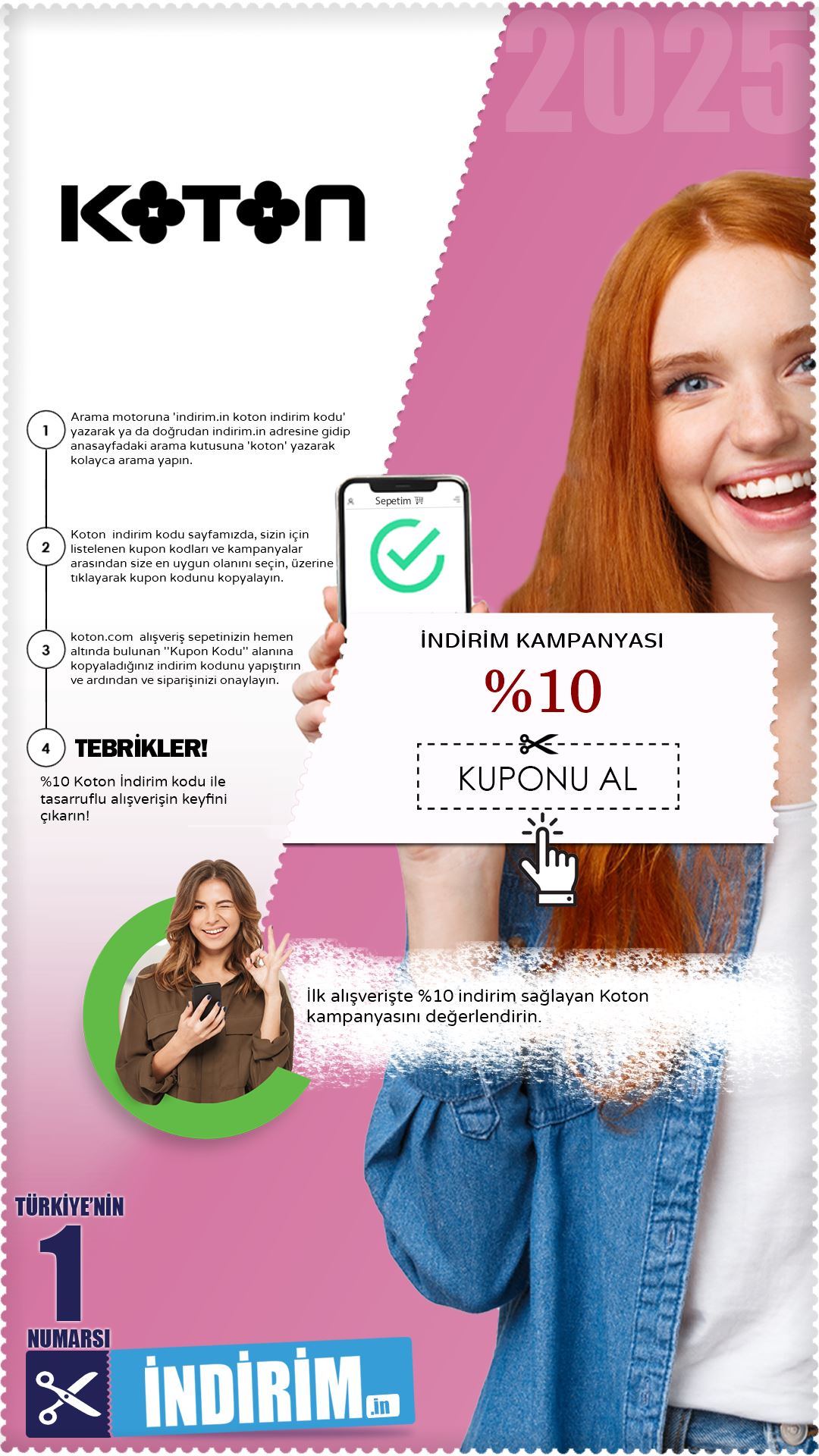 Koton %10 İlk Alışveriş Kampanyası