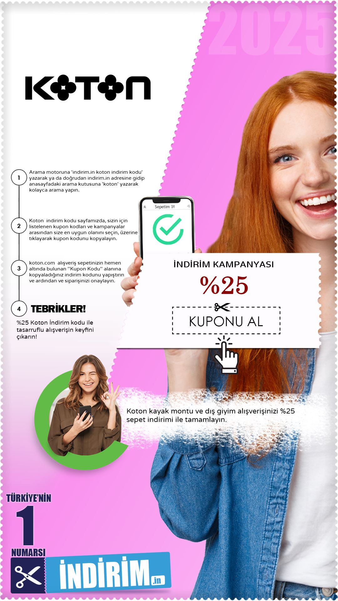 Koton %25 Kayak Ve Dış Giyim Fırsatı