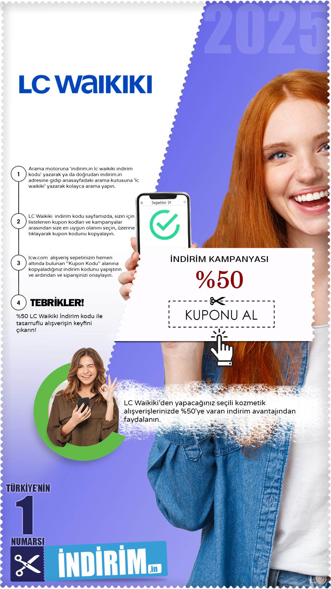 Lc Waikiiki %50'Ye Varan Kozmetik İndirim Fırsatı