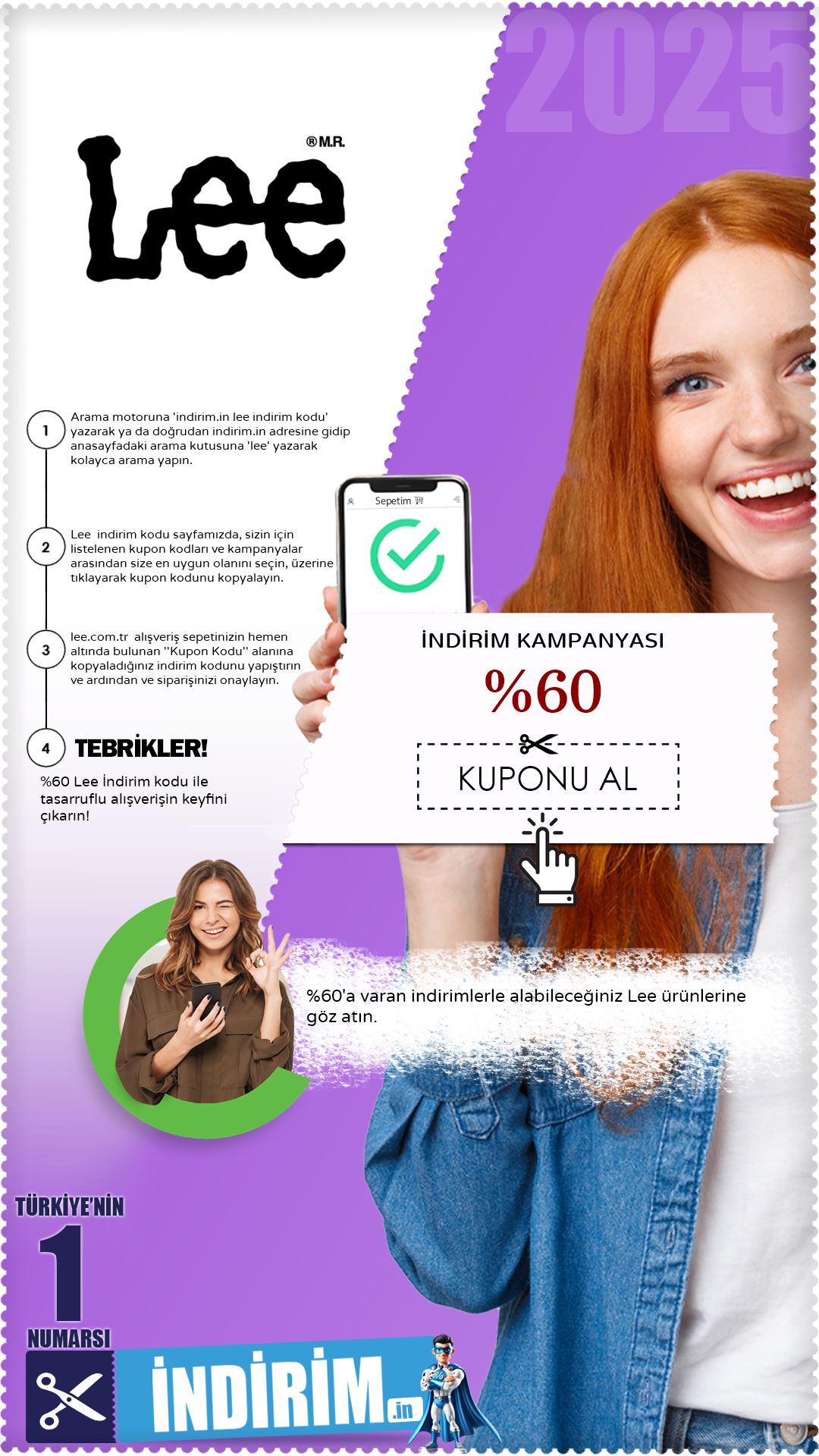 Lee %60 Outlet İndirim Fırsatı