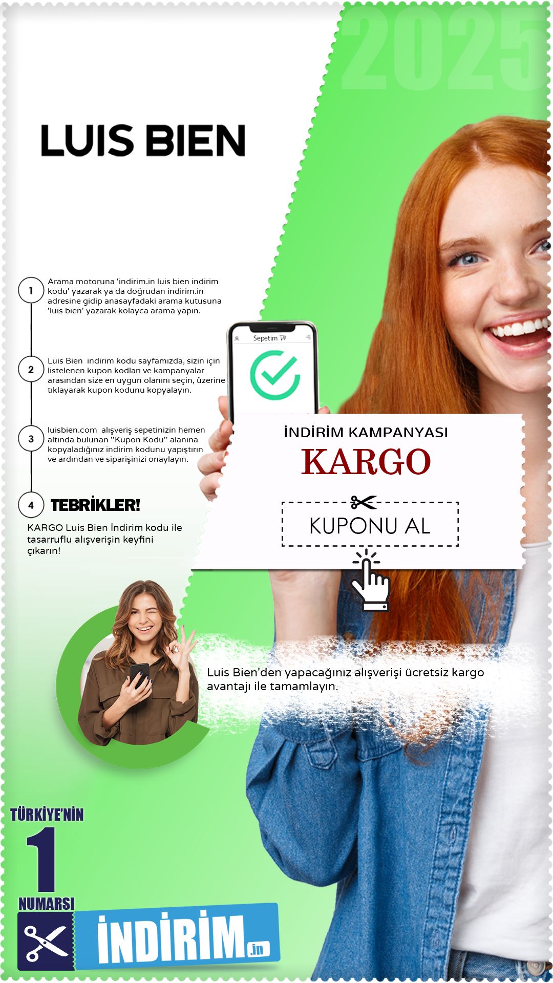 Luis Bien Ücretsiz Kargo Fırsatı