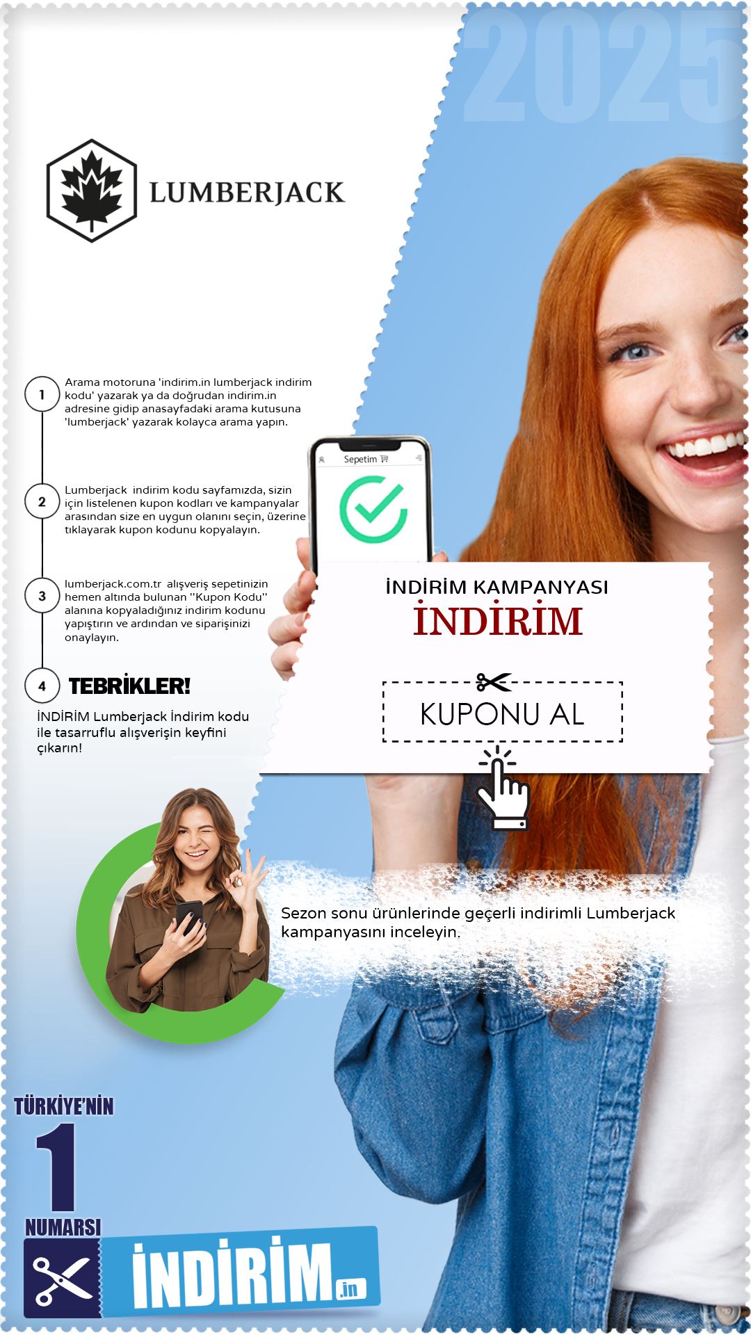 Lumberjack Sezon Sonu İndirim Kampanyası