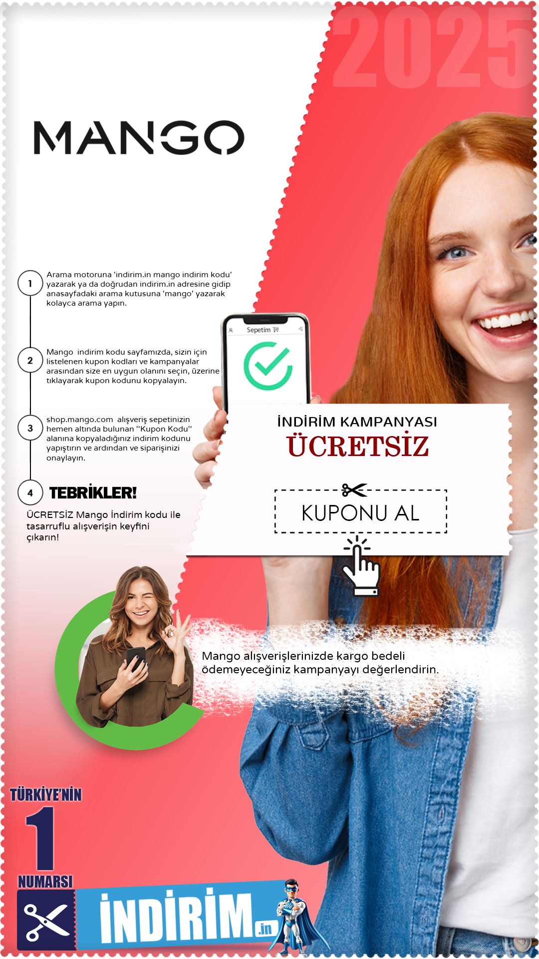 Mango Ücretsiz Kargo Kampanyası