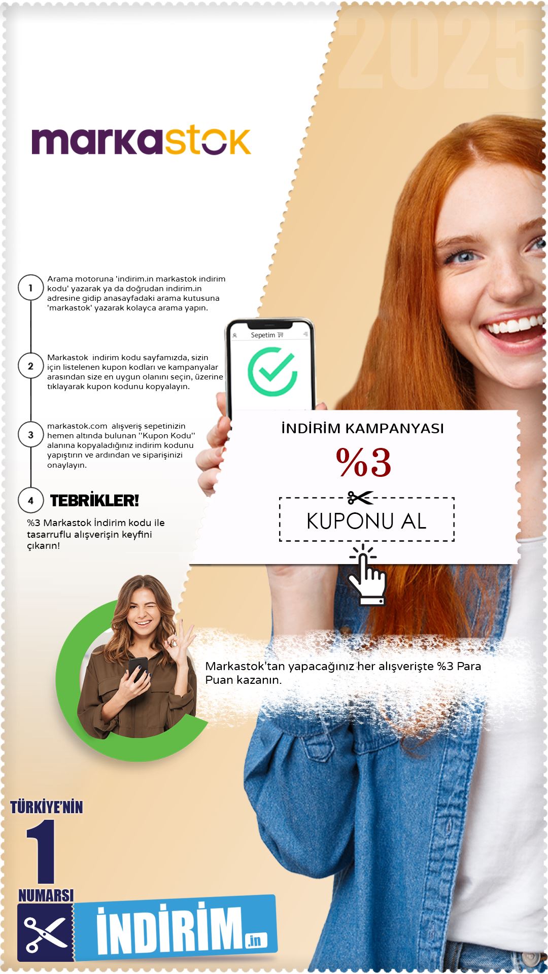 Markastok %3 Para Puan Fırsatı