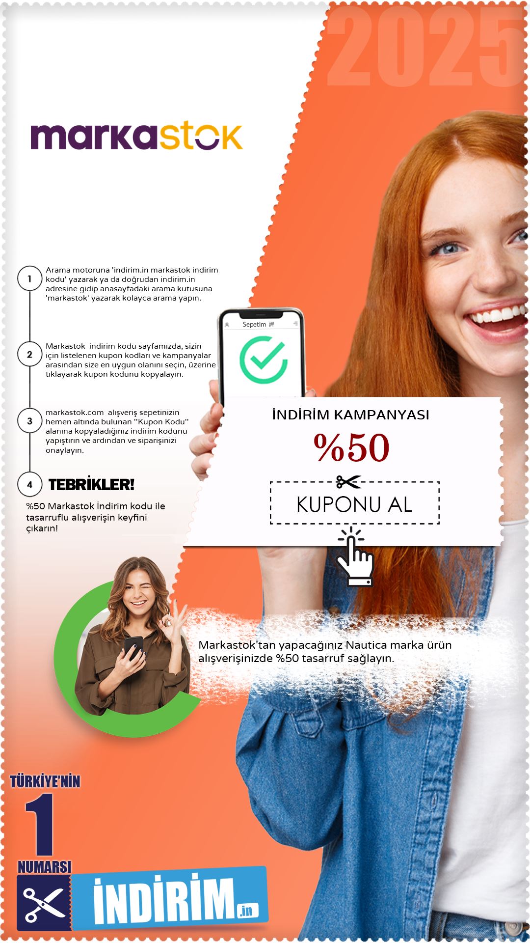 Markastok %50 Sepet İndirimi