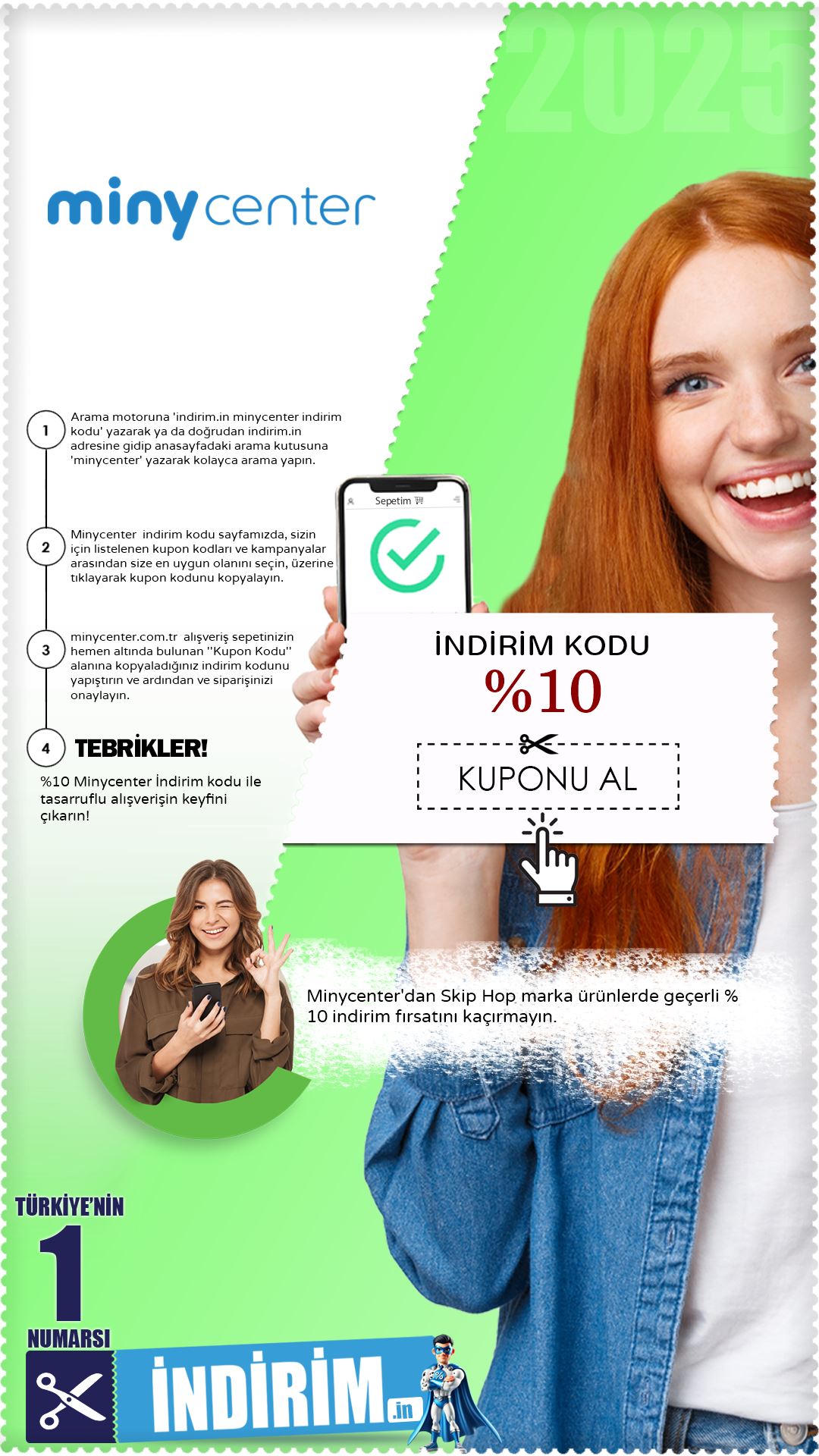 Minycenter %10 İndirim Kuponu