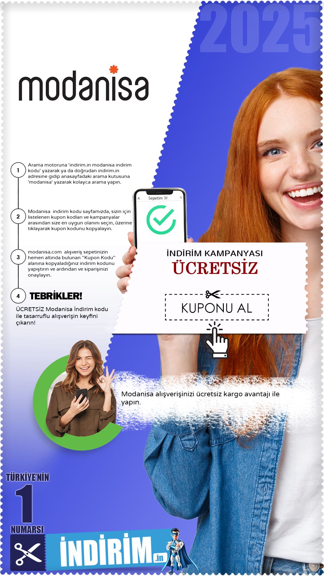 Modanisa Ücretsiz Kargo Kampanyası