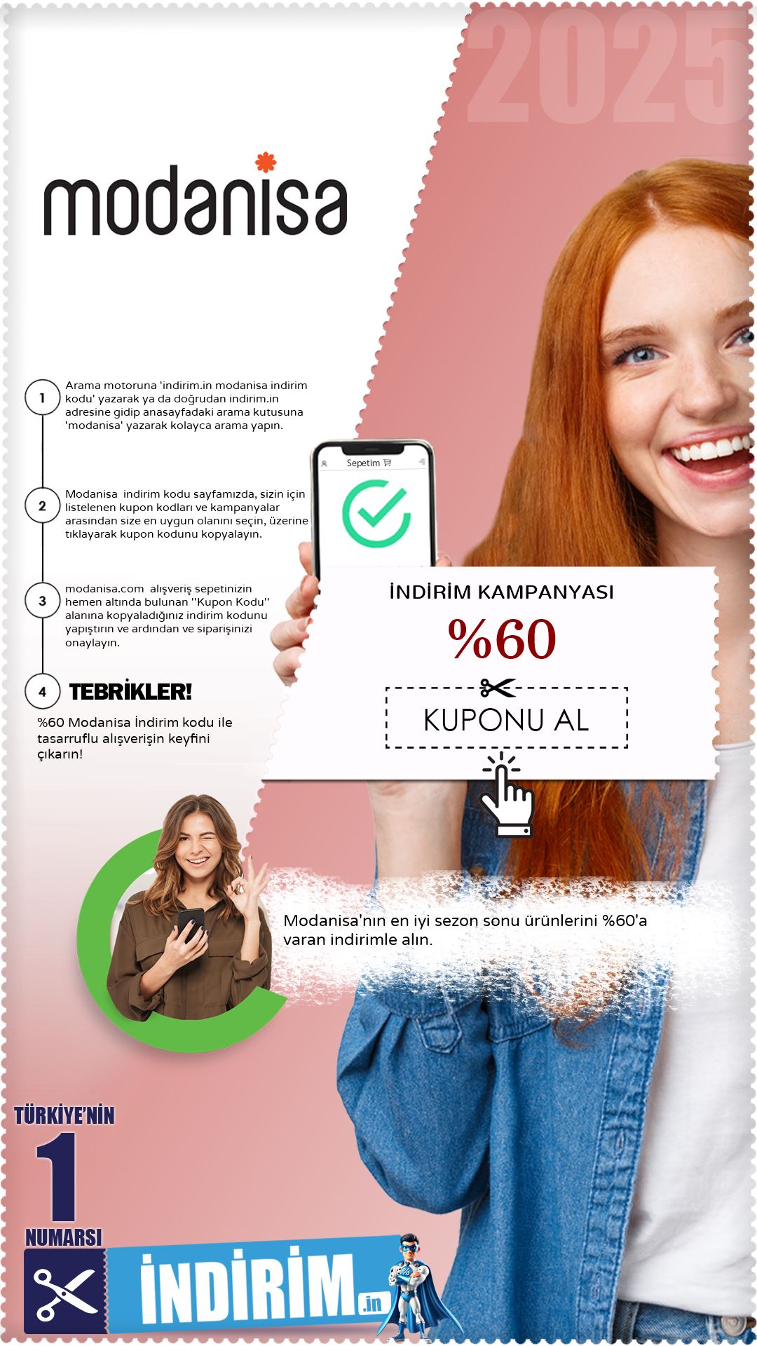 Modanisa %60 Sezon Sonu İndirimi