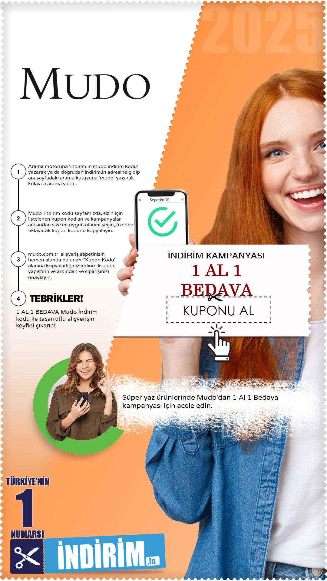 Mudo 1 Al 1 Bedava Yaz Kampanyası