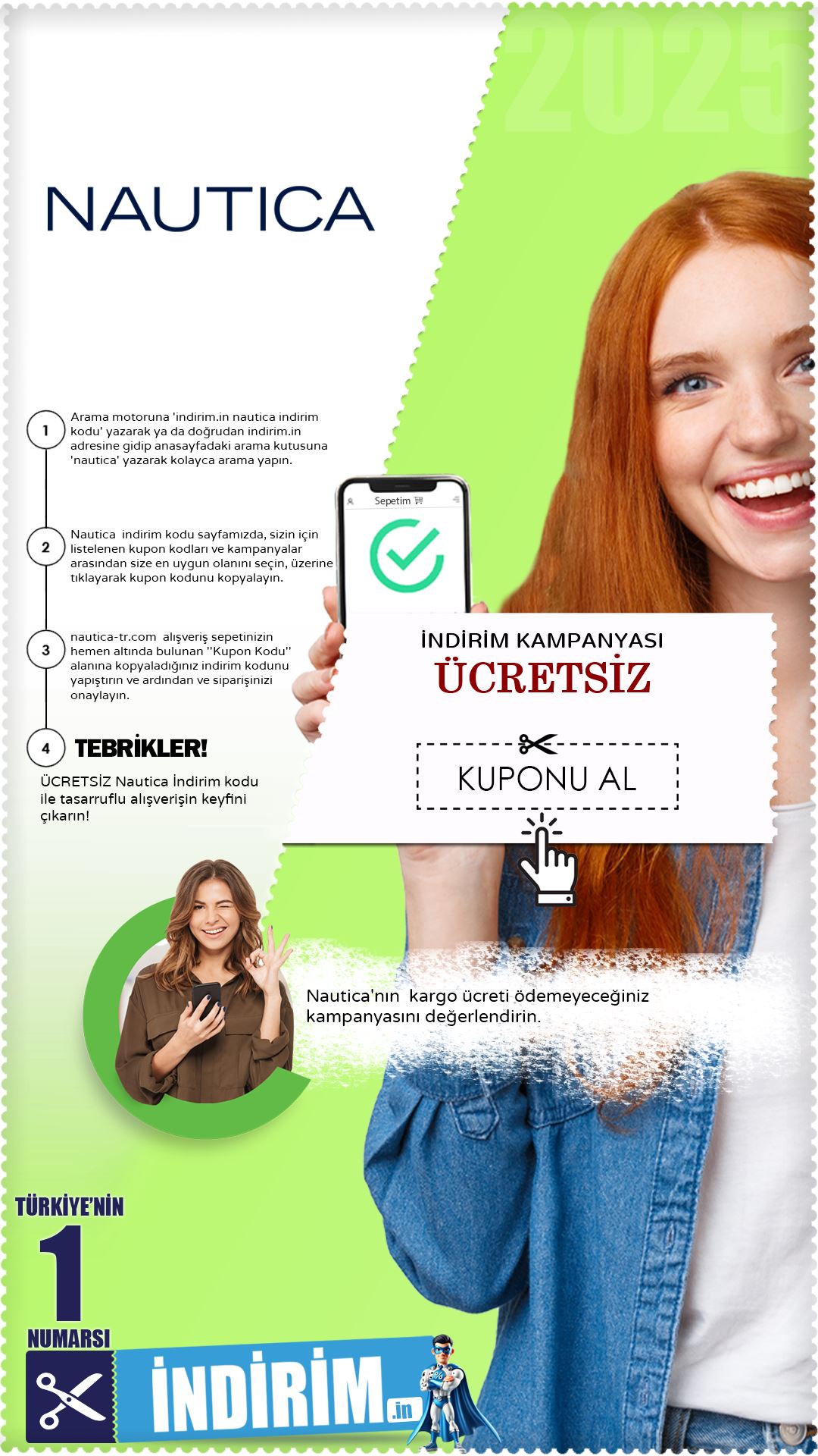 Nautica Ücretsiz Kargo Kampanyası