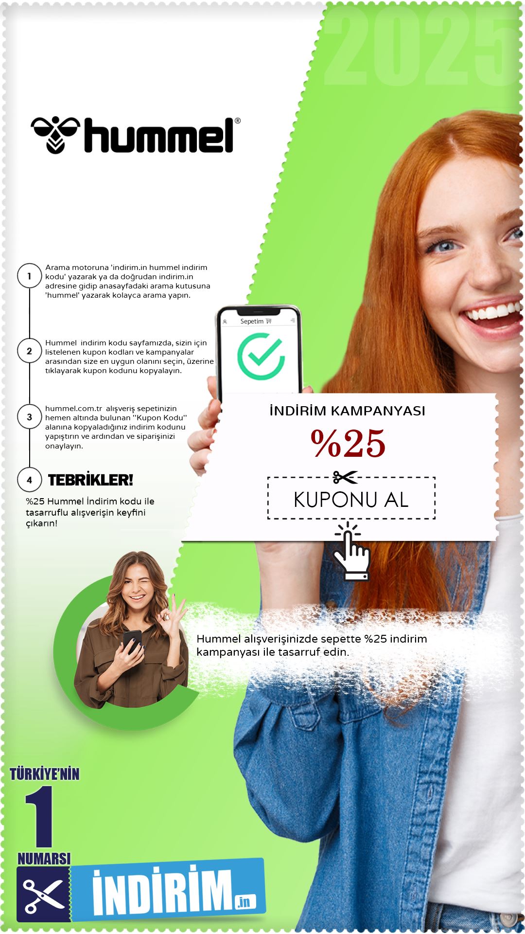 Net %25 Hummel İndirim Fırsatı