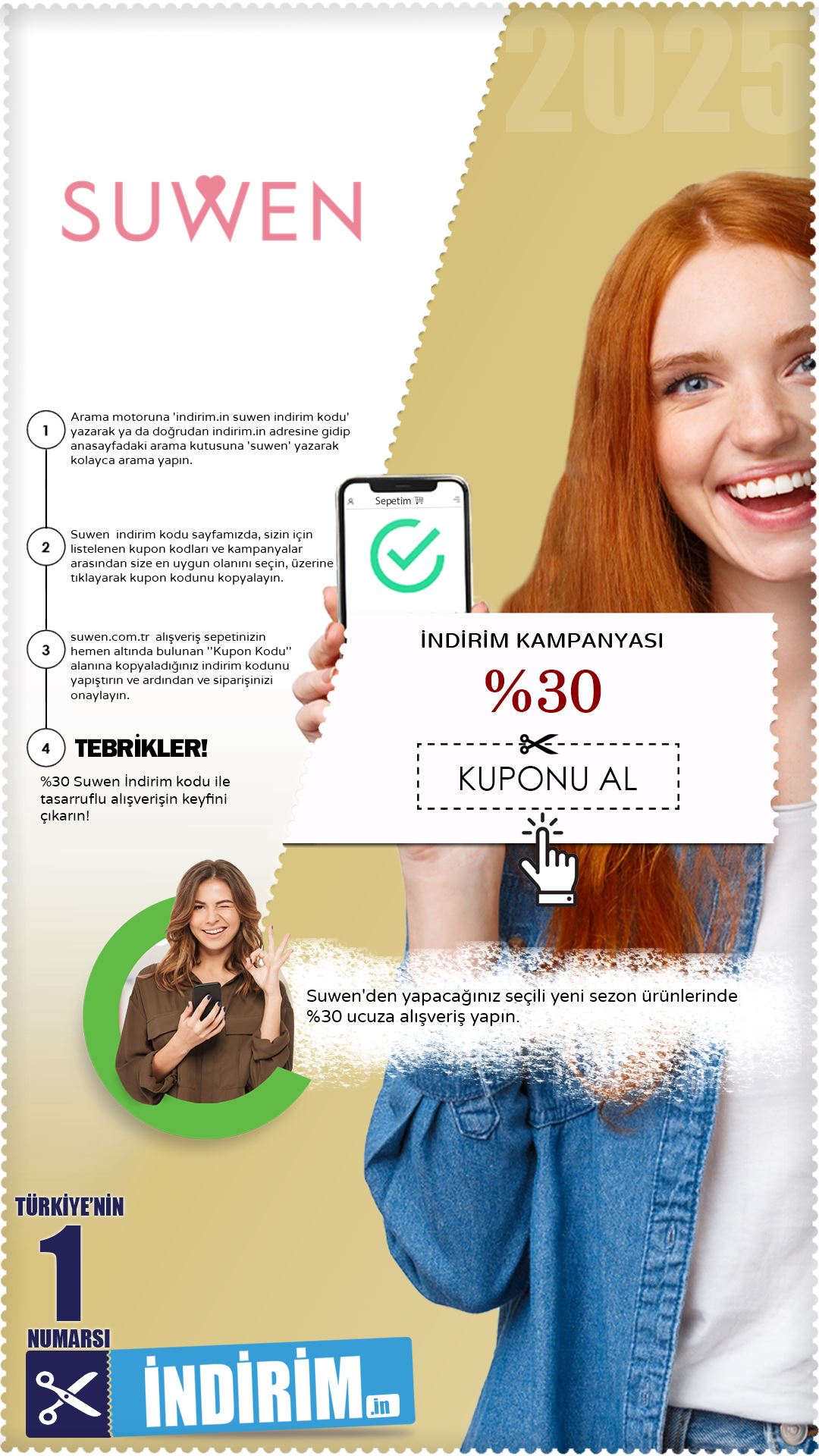 Net %30 Suwen İndirim Kampanyası