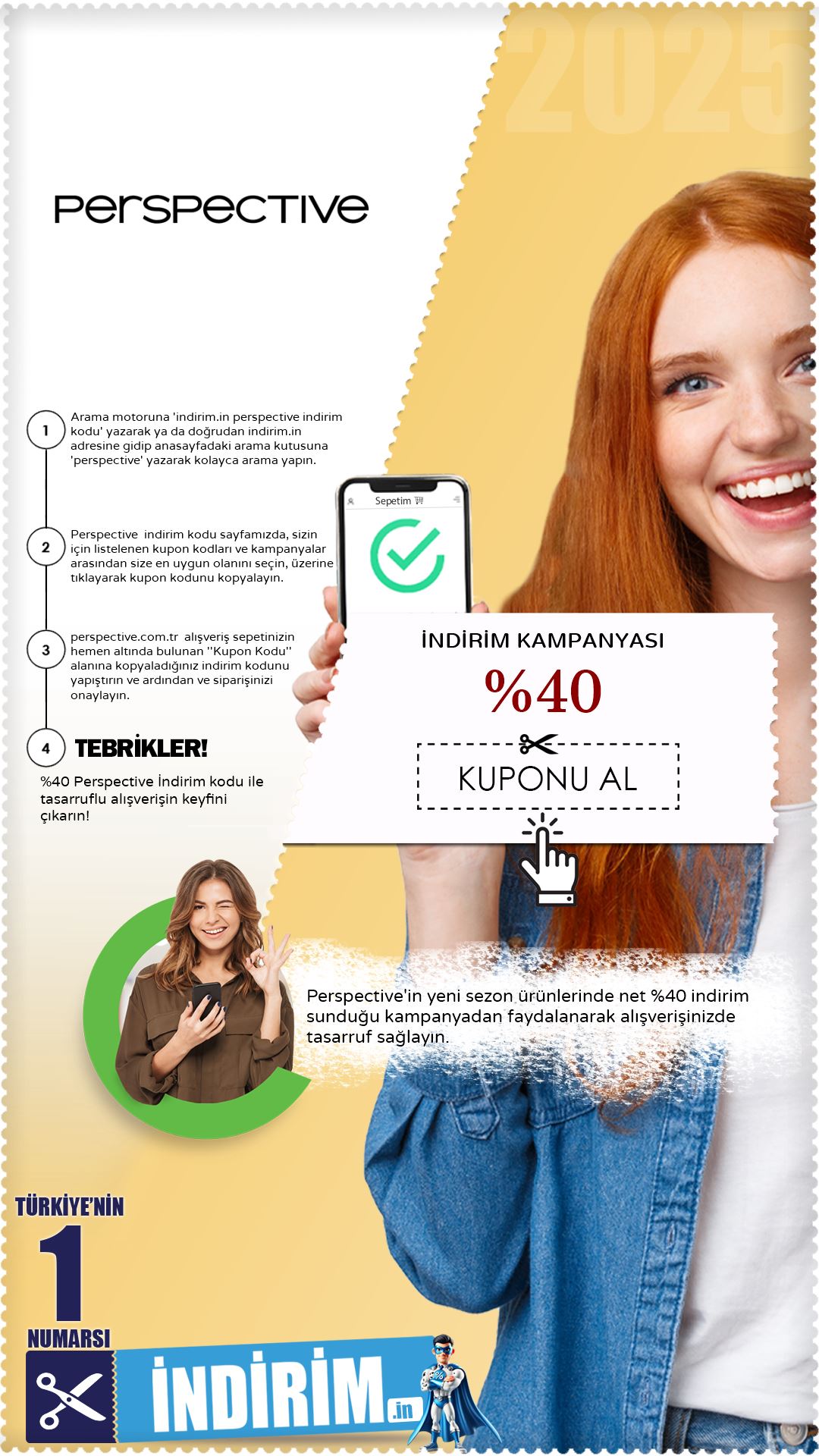 Net %40 Perspective İndirim Fırsatı