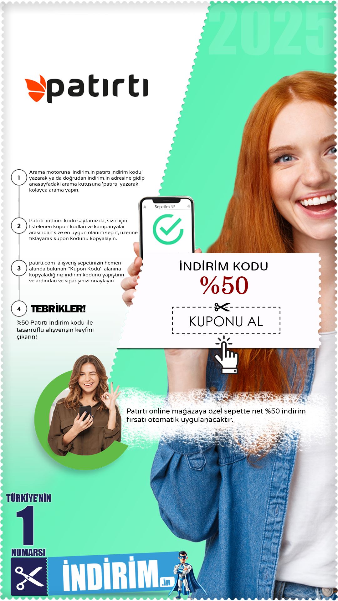 Net %50 Patırtı Ayakkabı İndirimi