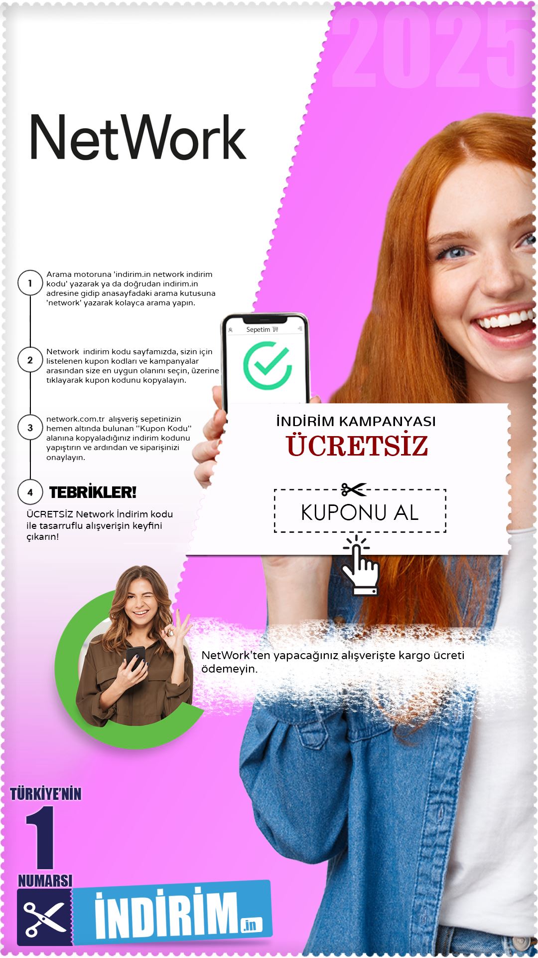 Network Ücretsiz Kargo Fırsatı